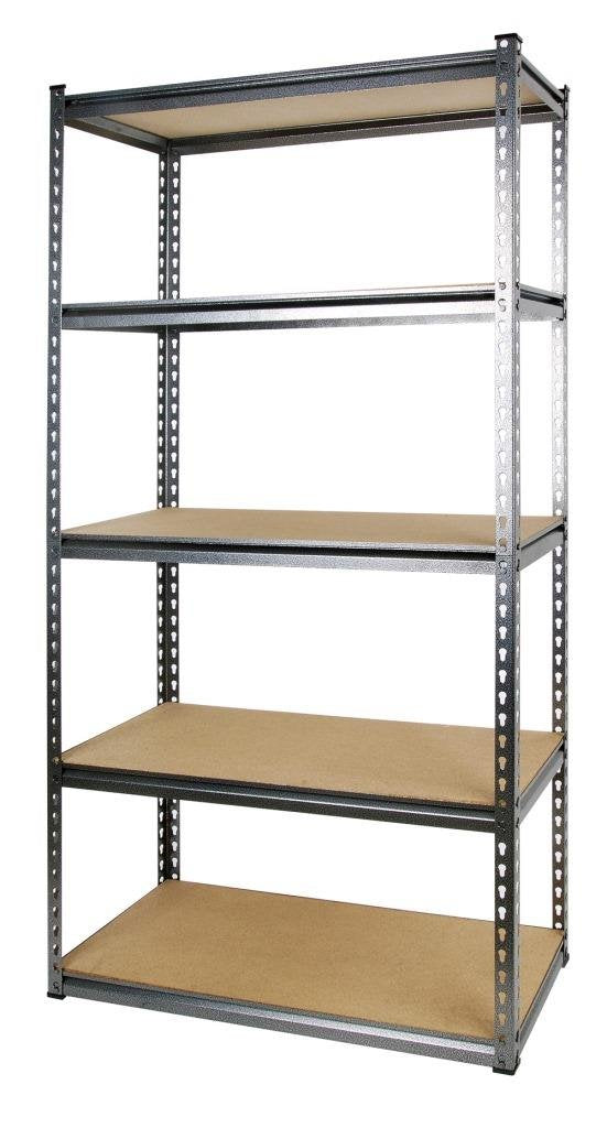 Tactix Heavy Duty Steel Shelving 122cm x 61cm x 183cm 580kg Capacity Per Shelf Net Weight Main Image