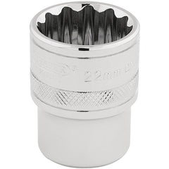 Draper HI-TORQ 12 Point Socket, 1/2" Sq. Dr., 22mm Main Image