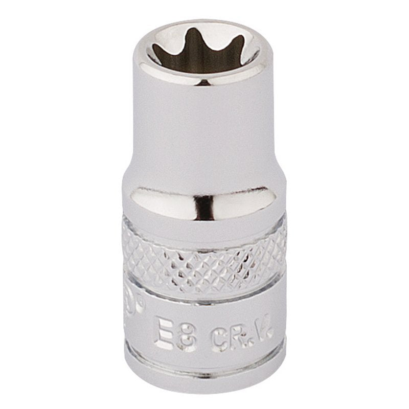 Draper TX-STAR Socket, 1/4" Sq. Dr., E8 Main Image