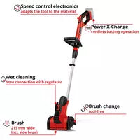 Einhell Cordless Surface Brush,18V, Body Only