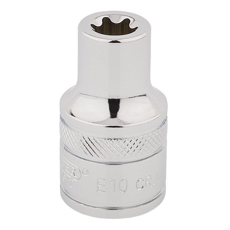 Draper TX-STAR Socket, 1/2" Sq. Dr., E10 Main Image