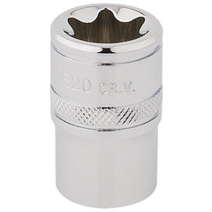 Draper TX-STAR Socket, 1/2" Sq. Dr., E20 Main Image