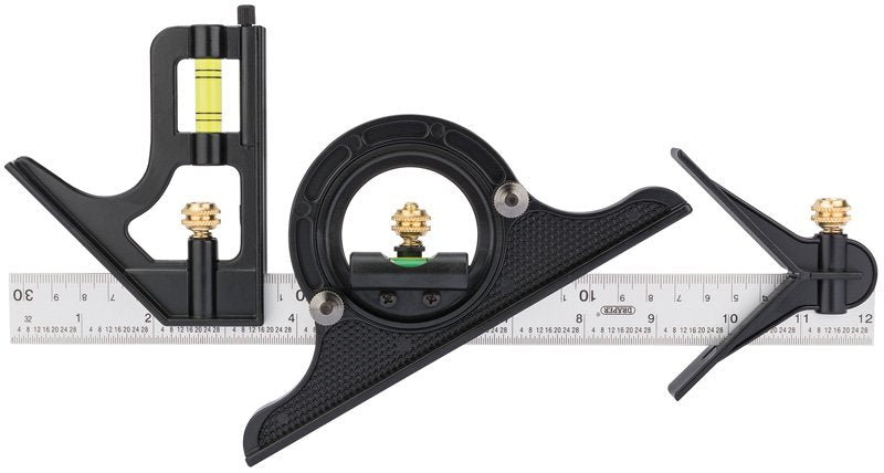 Combination Square with Centre Head and Protractor, 300mm Main Image