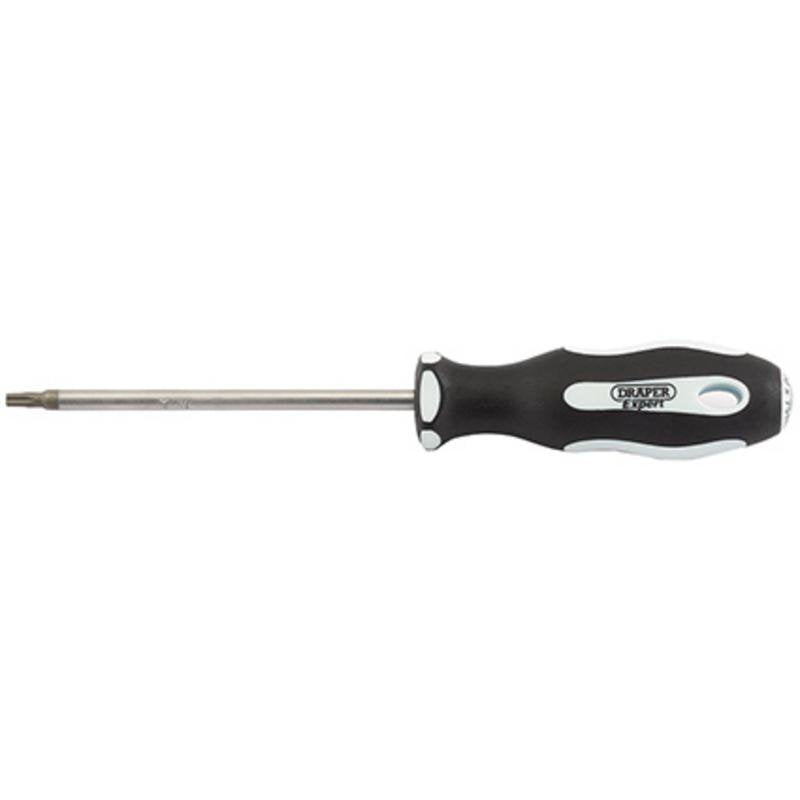 Draper TX-STAR Security Soft Grip Screwdriver, T10T x 75mm Main Image