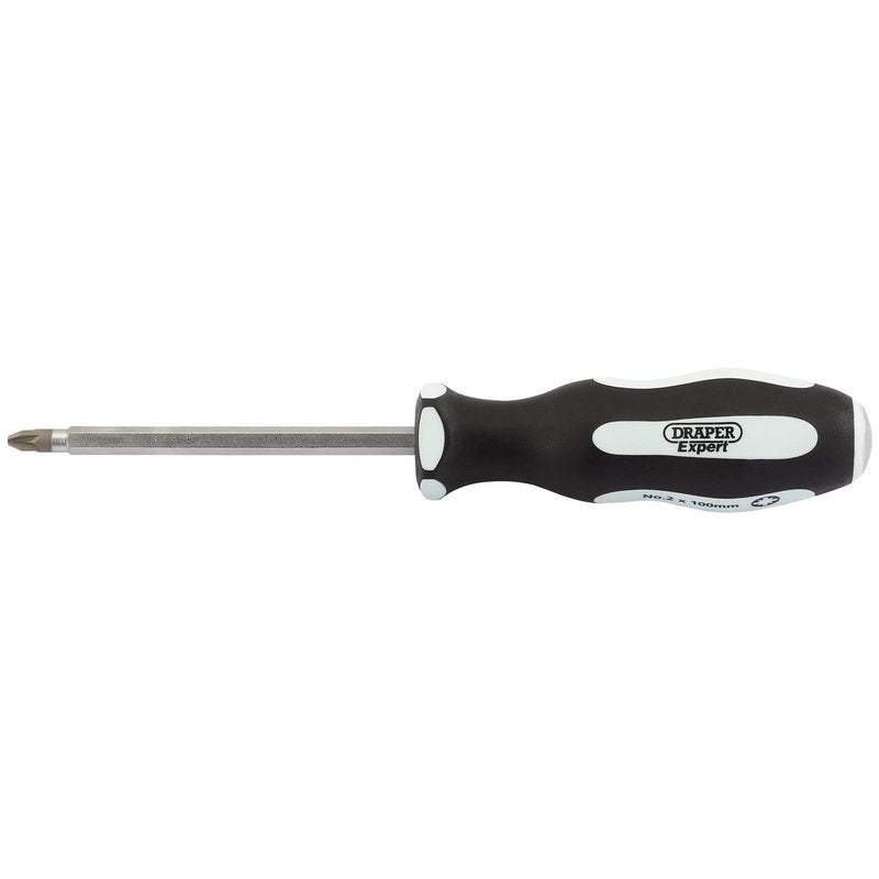 'Pound Thru' PZ TYPE Soft Grip Screwdriver, No.2 x 100mm Main Image
