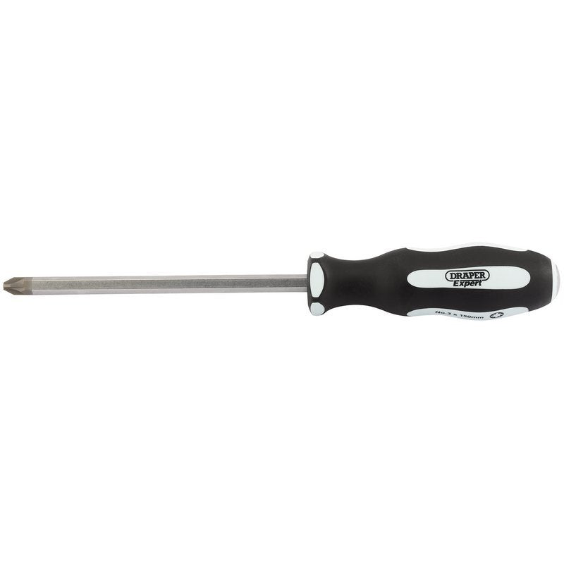 'Pound Thru' PZ TYPE Soft Grip Screwdriver, No.3 x 150mm Main Image
