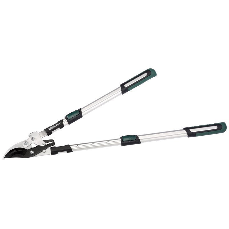 Draper Expert Telescopic Soft Grip Bypass Ratchet Action Loppers with Aluminium Handles Main Image