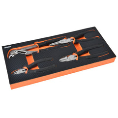 Tactix 4pc Pliers Set In Eva Insert Tray Suitable For TAC326024 Main Image