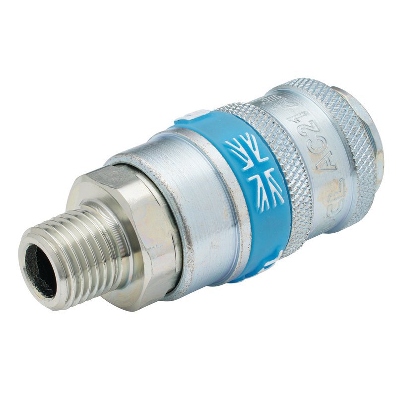 1/4" Male Thread PCL Tapered Airflow Coupling (Sold Loose) Main Image