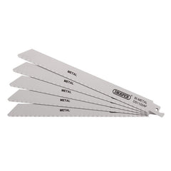 Bi-metal Reciprocating Saw Blades for Metal Cutting, 225mm, 24tpi (Pack of 5) Main Image