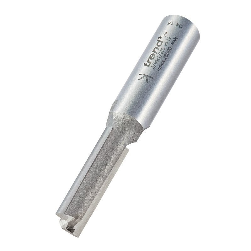 TREND 3/60X1/2TC TWO FLUTE 10MM DIA X 35MM 257044    Main Image