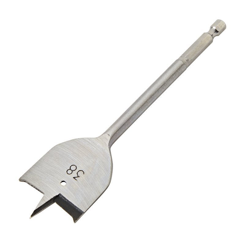Flat Wood Drill Bit, 38 x 152mm Main Image