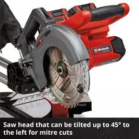 Einhell PXC 36V (2x18V) Cordless 210mm Sliding Mitre Saw Skin