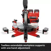 Einhell PXC 36V (2x18V) 254mm Sliding Mitre Saw Body Only TE-SM 36/10