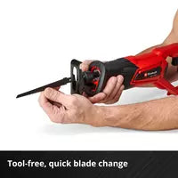 Einhell PXC 18V 100mm Cordless Reciprocating Saw Skin