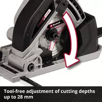 Einhell PXC 18V 89mm Mini Cordless Circular Saw Skin