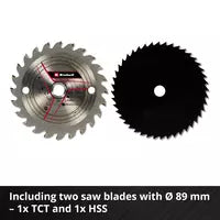 Einhell PXC 18V 89mm Mini Cordless Circular Saw Skin