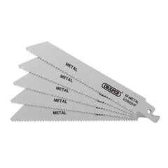 Bi-metal Reciprocating Saw Blades for Metal, 150mm, 10tpi (Pack of 5) Main Image