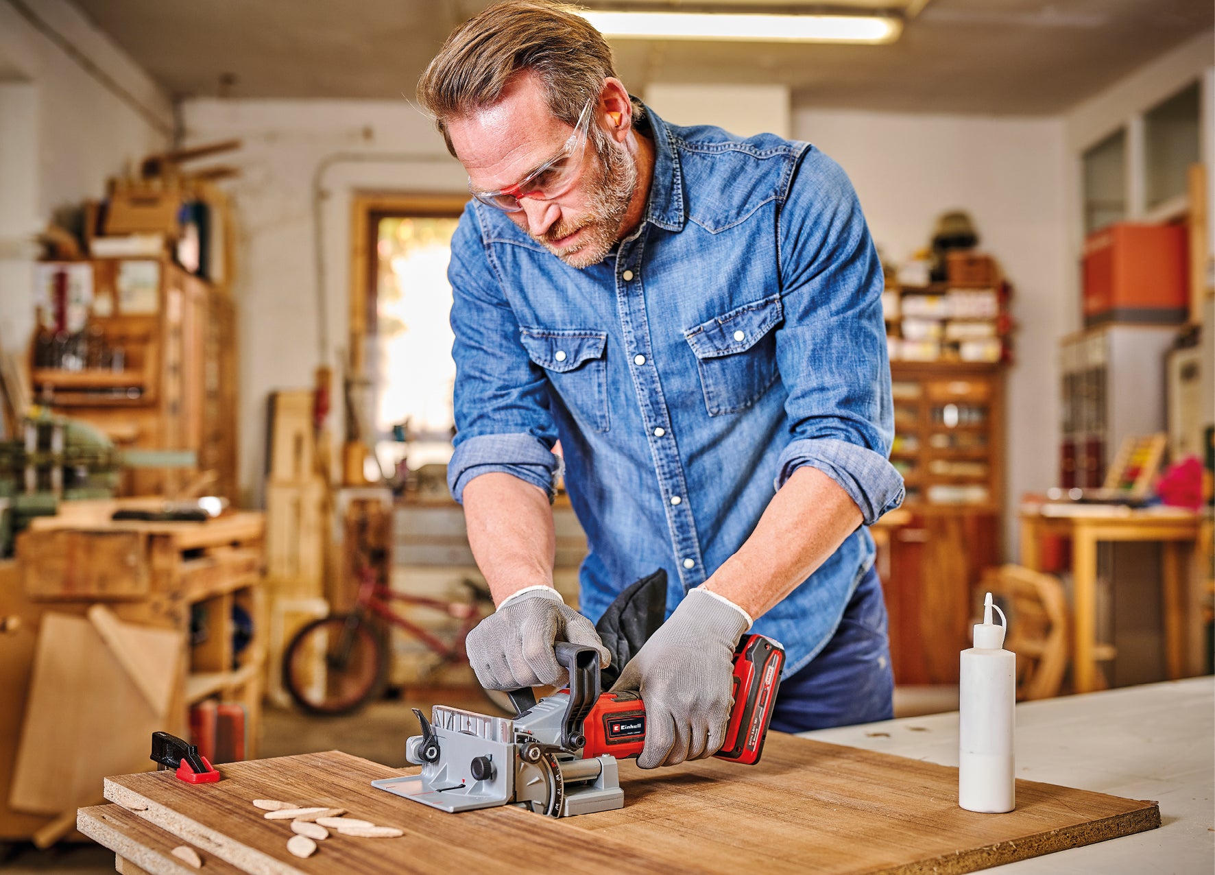 Einhell PXC 18V Cordless Biscuit Jointer