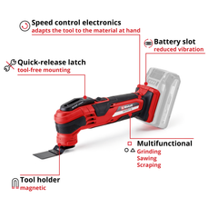 Einhell PXC 18V Cordless Multi Tool Skin
