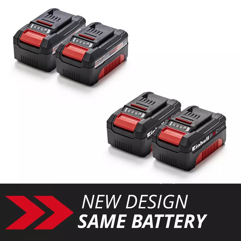 Einhell 2 x 18V 4.0Ah PXC Batteries Twinpack