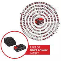 Einhell Power X-Change Battery & Charger Starter Kit 18V 1 x 2.5Ah Li-ion
