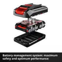 Einhell Power X-Change Battery & Charger Starter Kit 18V 1 x 2.5Ah Li-ion
