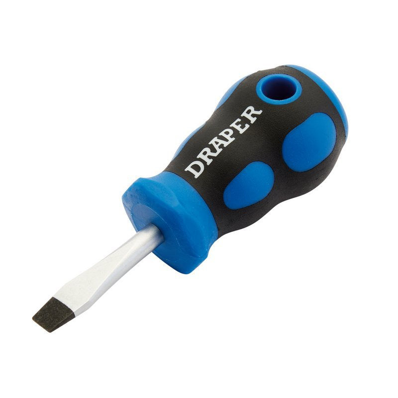 Soft Grip Plain Slot Screwdriver, 6.0 x 38mm Main Image