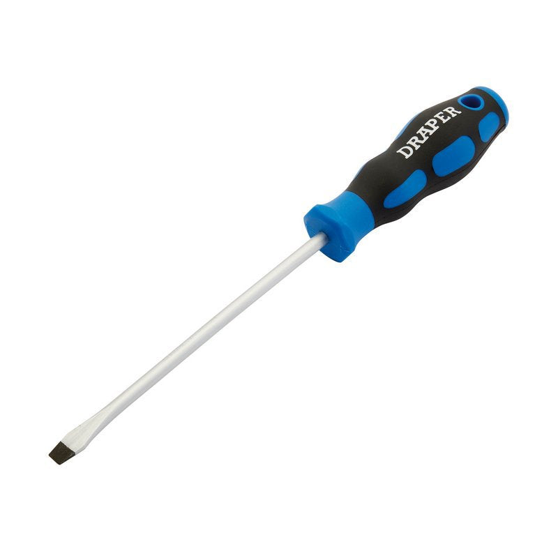 Soft Grip Plain Slot Screwdriver, 6.0 x 150mm Main Image