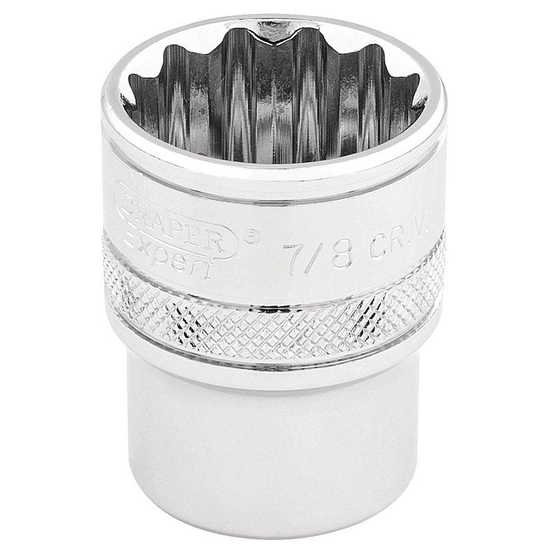 Draper HI-TORQ 12 Point Socket, 3/8" Sq. Dr., 7/8" Main Image