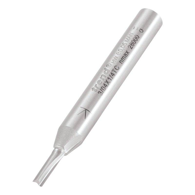 TREND 3/04X1/4TC TWO FLUTE 2.5MM DIA X 8MM CUT       Main Image