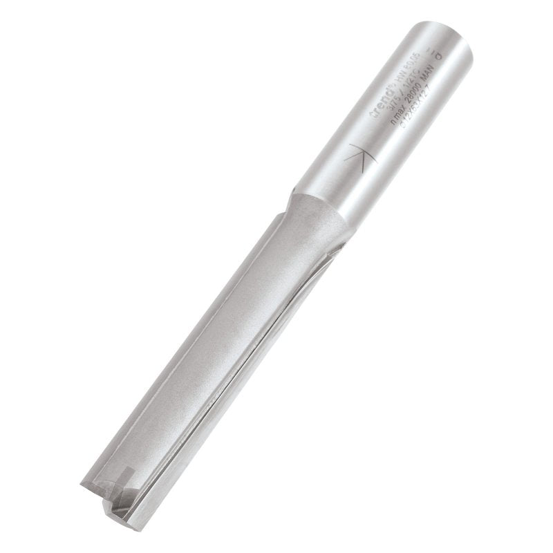 TREND 3/75X1/2TC TWO FLUTE 12MM DIA X 63MM CUT       Main Image