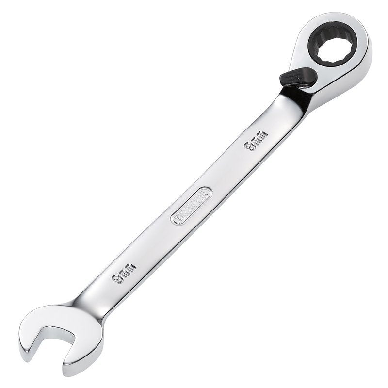 Draper HI-TORQ Metric Reversible Ratcheting Combination Spanner, 9mm Main Image