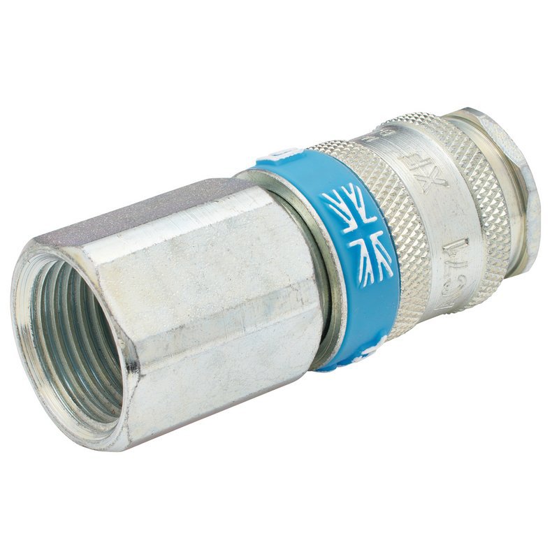 1/2" BSP Parallel Euro Coupling Female Thread (Sold Loose) Main Image