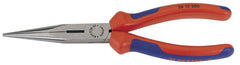 KNIPEX 26 12 200 SBE Long Nose Pliers with Heavy Duty Handles, 200mm Main Image
