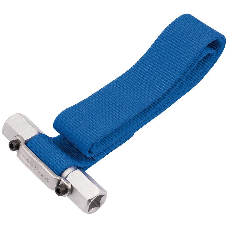 Oil Filter Strap Wrench, 3/8" and 1/2" Sq. Dr., Main Image