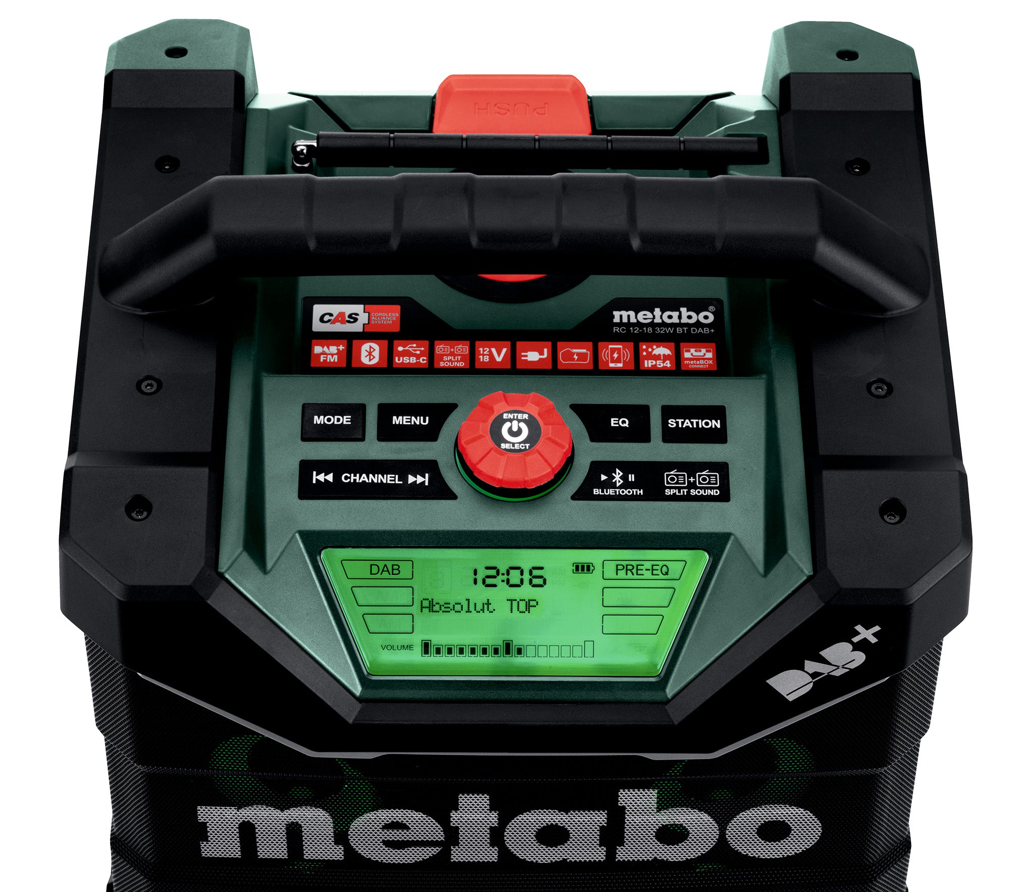 Metabo RC 12-18 32W BT DAB+ Radio Charger