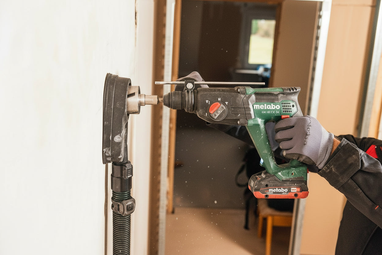 Metabo KH 18 LTX 24 3fnc SDS+ Rotary Hammer Body Only +in metaBOX