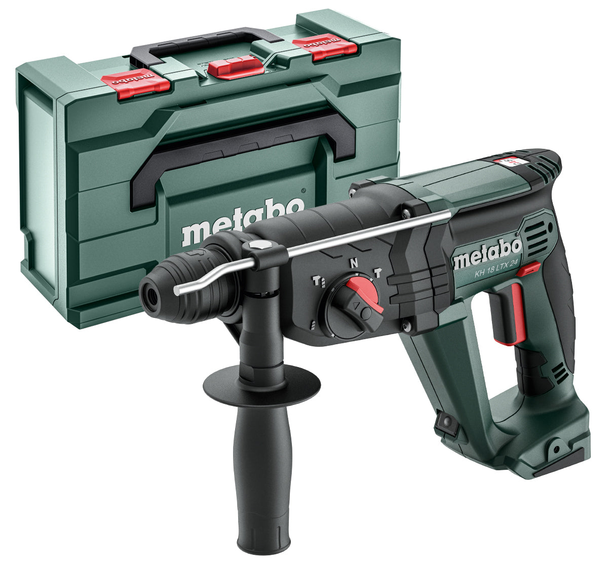Metabo KH 18 LTX 24 3fnc SDS+ Rotary Hammer Body Only +in metaBOX