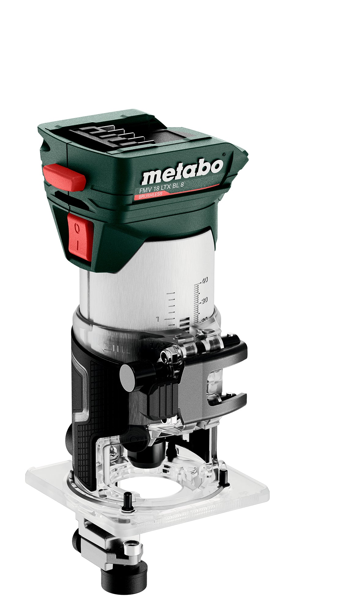 Metabo FMV 18 LTX BL 8 1/4  Trim Router