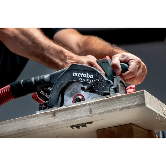 Metabo KS 18 LTX 57 18v Circular Saw Body Plus MetaLoc