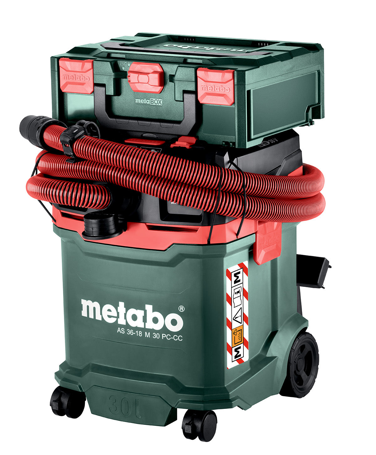 Metabo AS 36-18 M 30 PC CC C/less Vacuum Body Only