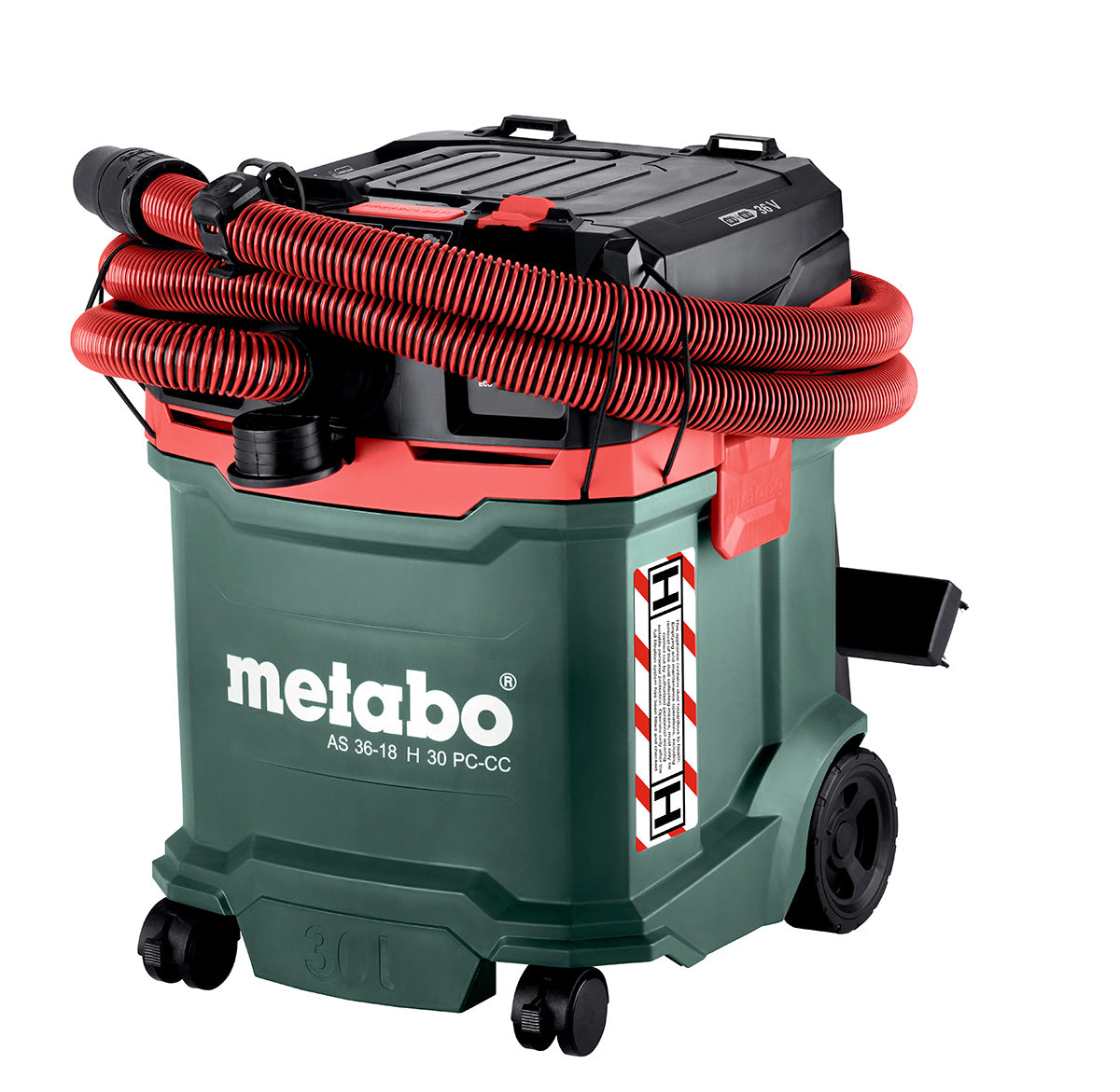 Metabo AS 36-18 H 30 PC CC C/less Vacuum Body Only