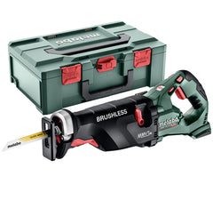 Metabo SSEP 18 LTX BL MV Brushless Recip Saw, With Anti Vibration & Pendulam Action Body Only in metaBOX