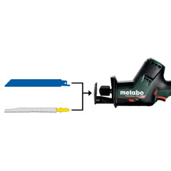 Metabo PowerMaxx SSE 12 BL Brushless Sabre Recip saw Body Only + Inlay