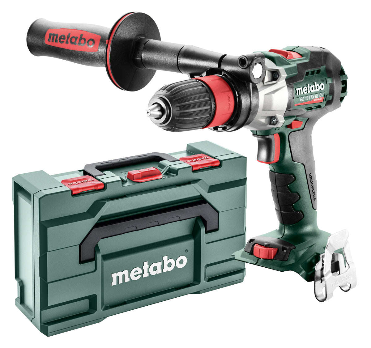 Metabo GB 18 LTX BL Q I Cordless Tapper incl. 2nd Chuck, Body Only + metaBOX 145L