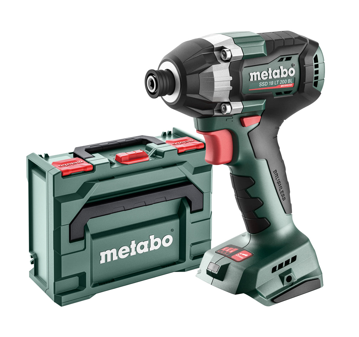 Metabo SSD 18 LT 200 BL Impact Driver Body only in Metabox