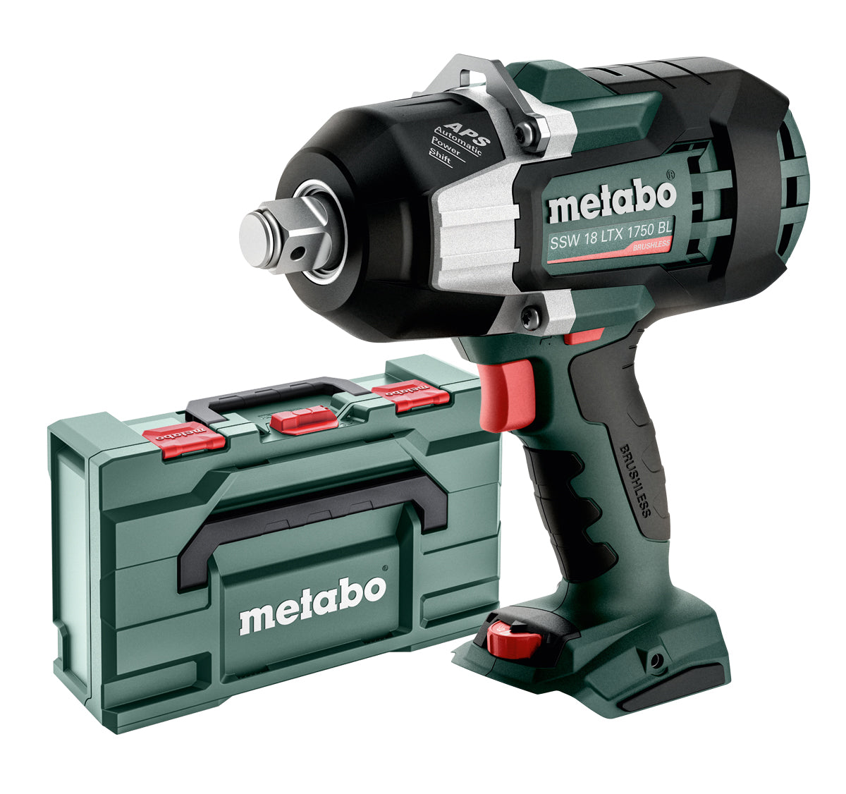 Metabo SSW 18 LTX 1750 BL 3/4  Impact Wrench Body Only in metaBOX