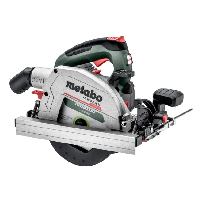 Metabo KS 18 LTX 66 BL Circular Saw Body Only in metaBOX