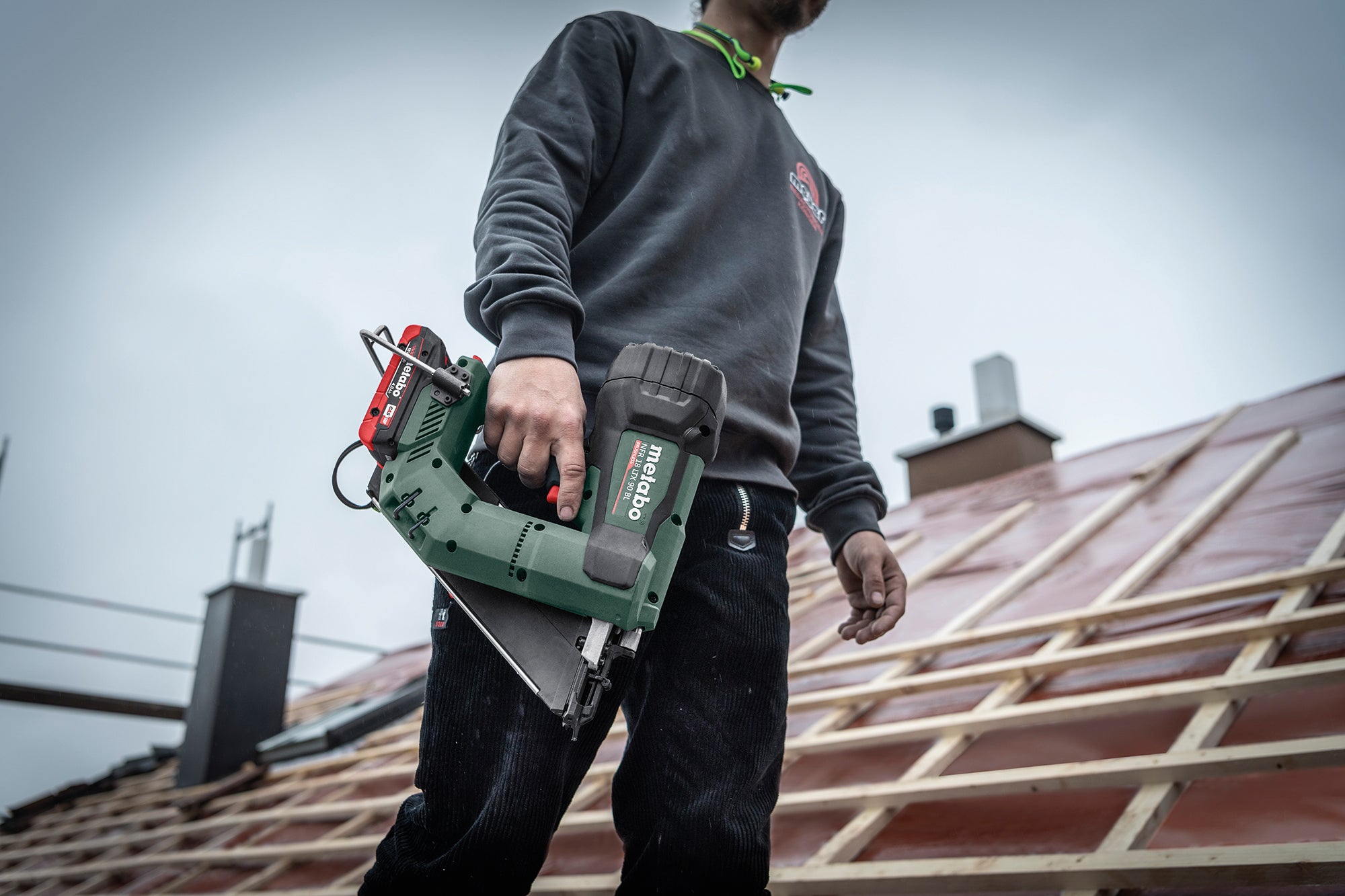 Metabo NFR 18 LTX 90 BL First Fix Framing Nailer Body Only
